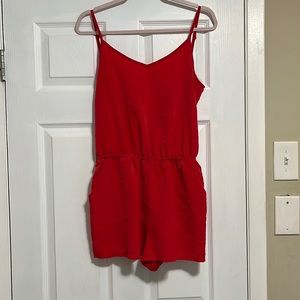 Juniors size large woman’s romper